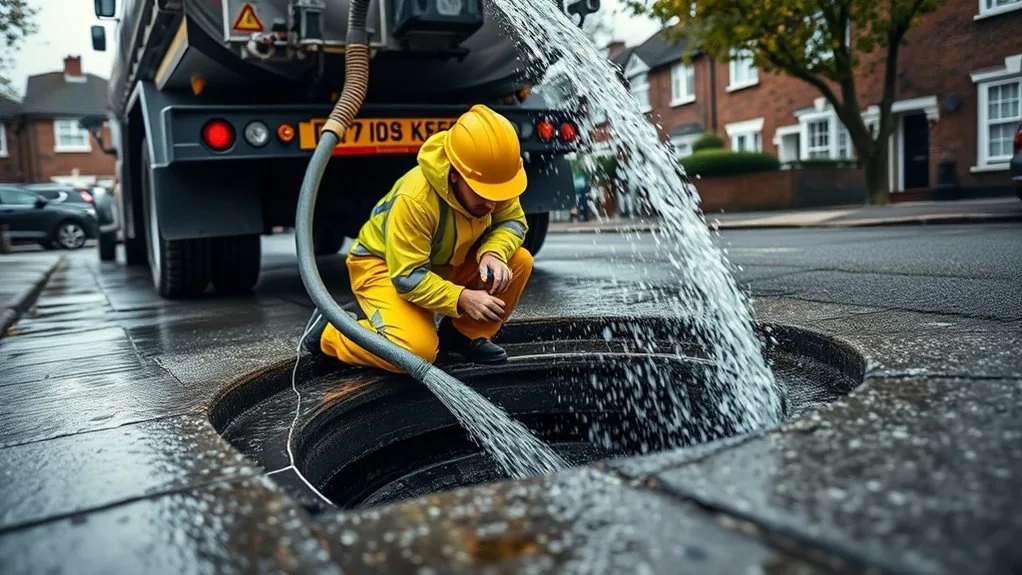 Drainage services in Swale